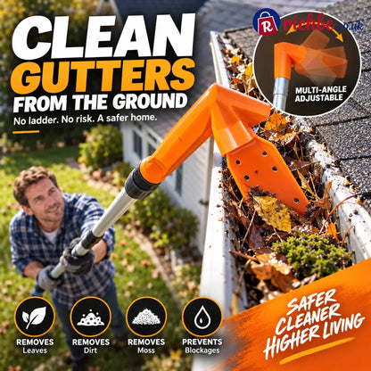 🍂 Ground-Level Gutter Cleaning Tool | Adjustable - 1 Pc - Hot sale