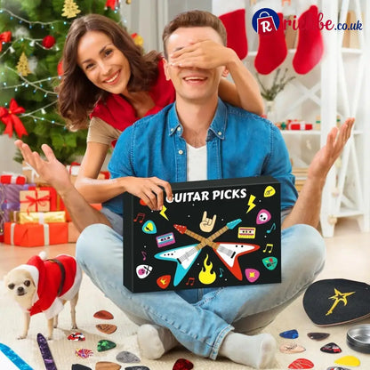 🎸 Guitar Pick Countdown Calendar