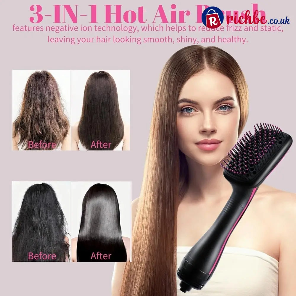Hair Dryer Brush Blow Dryer Brush in One 3 in 1 One Step Hair Dryer and Styler
