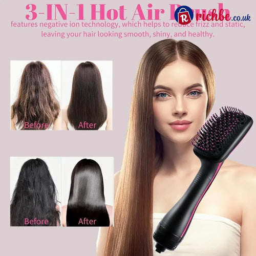 Hair Dryer Brush Blow Dryer Brush in One 3 in 1 One Step Hair Dryer and Styler