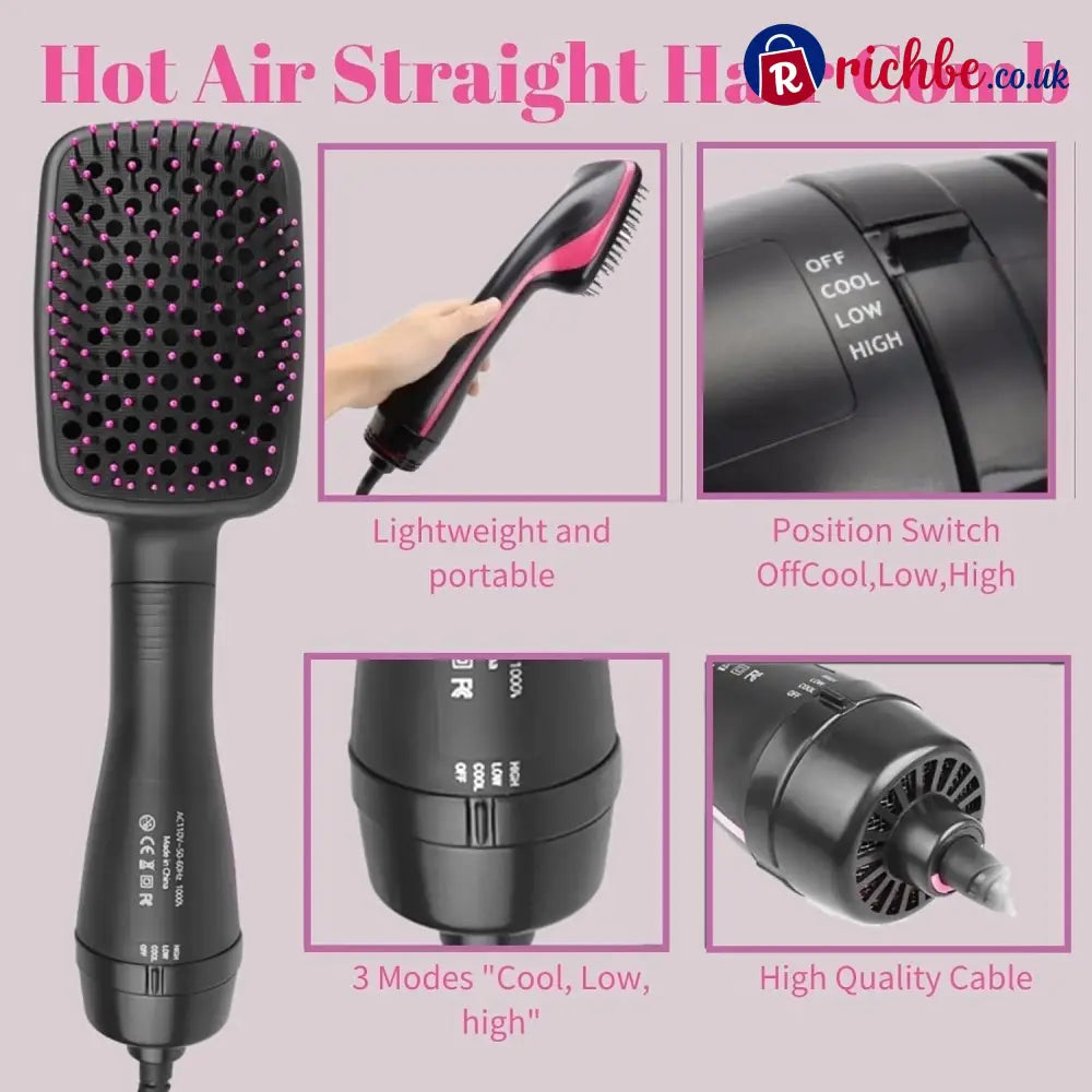 Hair Dryer Brush Blow Dryer Brush in One 3 in 1 One Step Hair Dryer and Styler