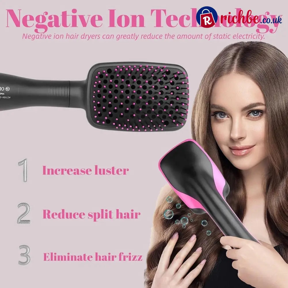 Hair Dryer Brush Blow Dryer Brush in One 3 in 1 One Step Hair Dryer and Styler