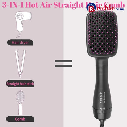 Hair Dryer Brush Blow Dryer Brush in One 3 in 1 One Step Hair Dryer and Styler