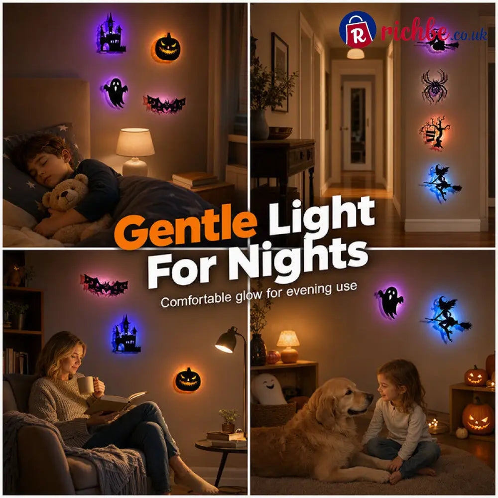 Halloween Glow in Dark Wall Stickers