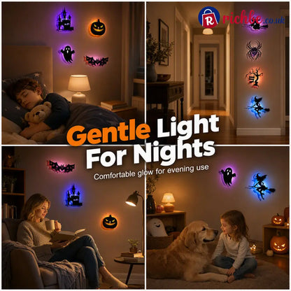 Halloween Glow in Dark Wall Stickers