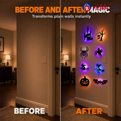 Halloween Glow in Dark Wall Stickers