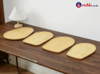 🔥🔥 Handmade Bamboo Mixer Mobile Tray Waterproof Anti-Slip & Corrosion-Resistant