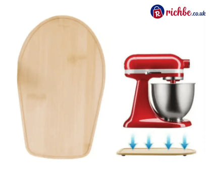🔥🔥 Handmade Bamboo Mixer Mobile Tray Waterproof Anti-Slip & Corrosion-Resistant