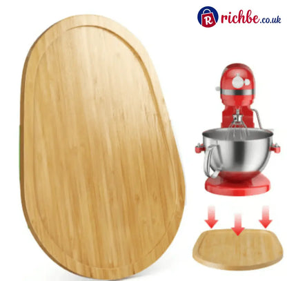 🔥🔥 Handmade Bamboo Mixer Mobile Tray Waterproof Anti-Slip & Corrosion-Resistant