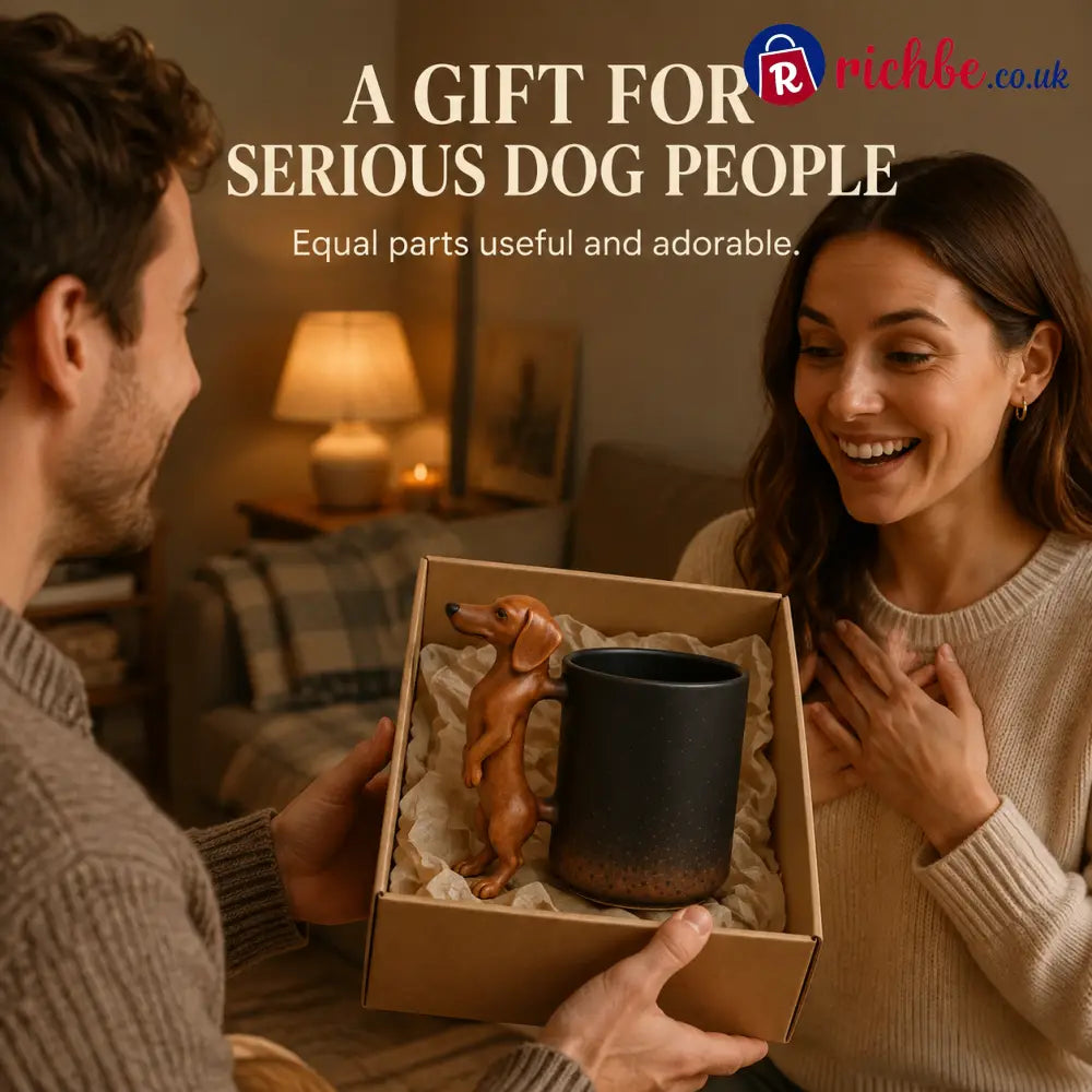 🐕Handmade Dachshund Mug