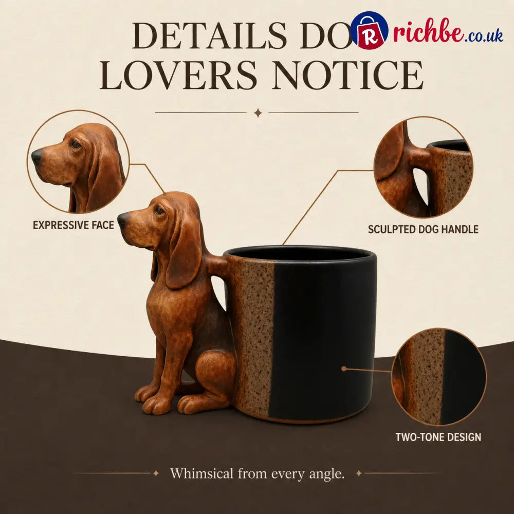 🐕Handmade Dachshund Mug