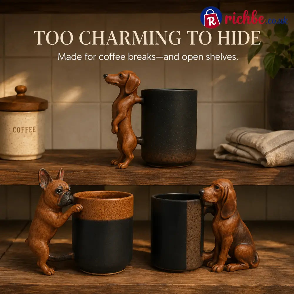 🐕Handmade Dachshund Mug