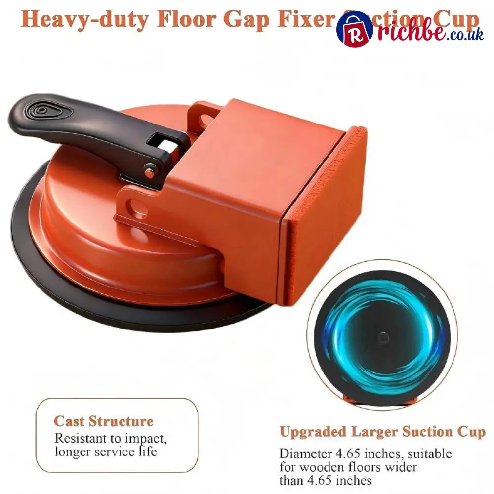 Heavy-Duty Floor Gap Fixer Suction Cup - Orange / Buy 3 PCS - Tools & Gadgets