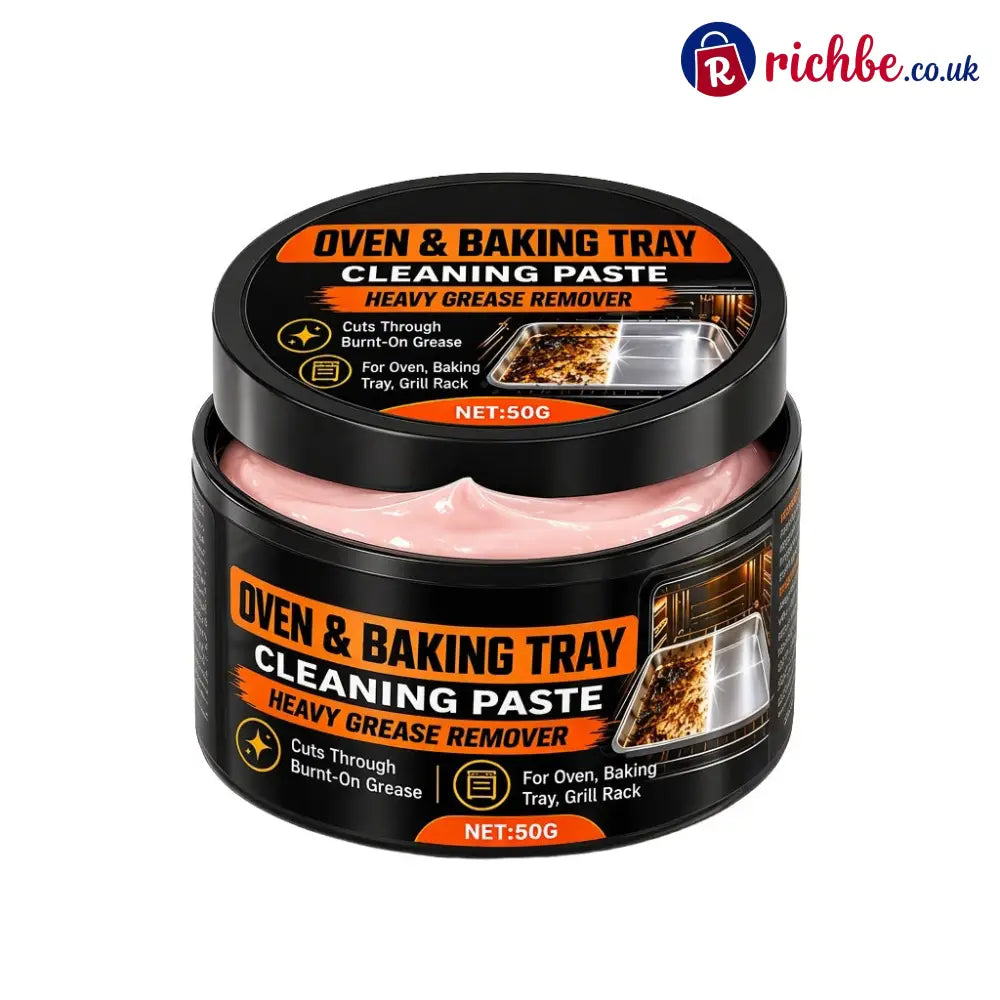 Heavy-Duty Grease Removal Cleaning Paste - 1 Set (Oil-stain remover + Cleaning sponge) / ✨Buy 1 - Hot Sale