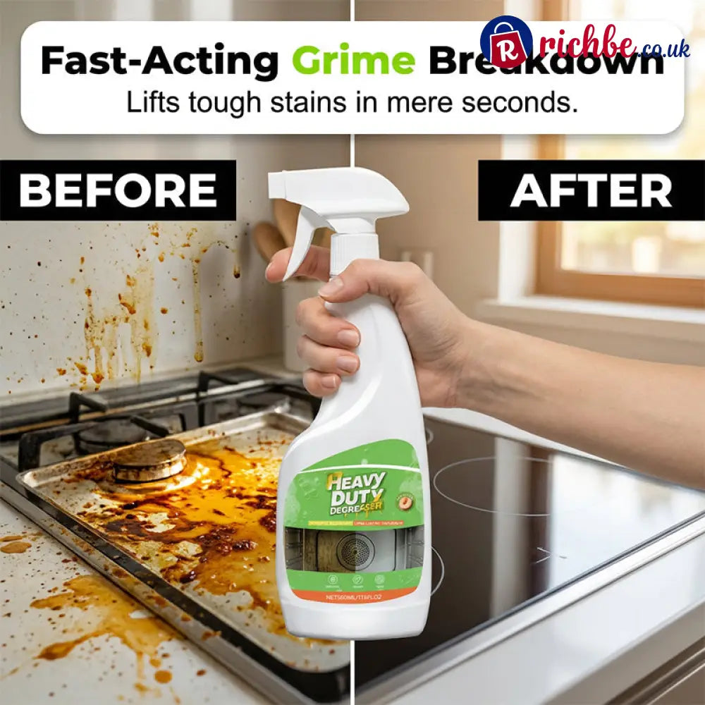 🧼Heavy Duty Kitchen Degreaser Spray - Cleaning & Odor