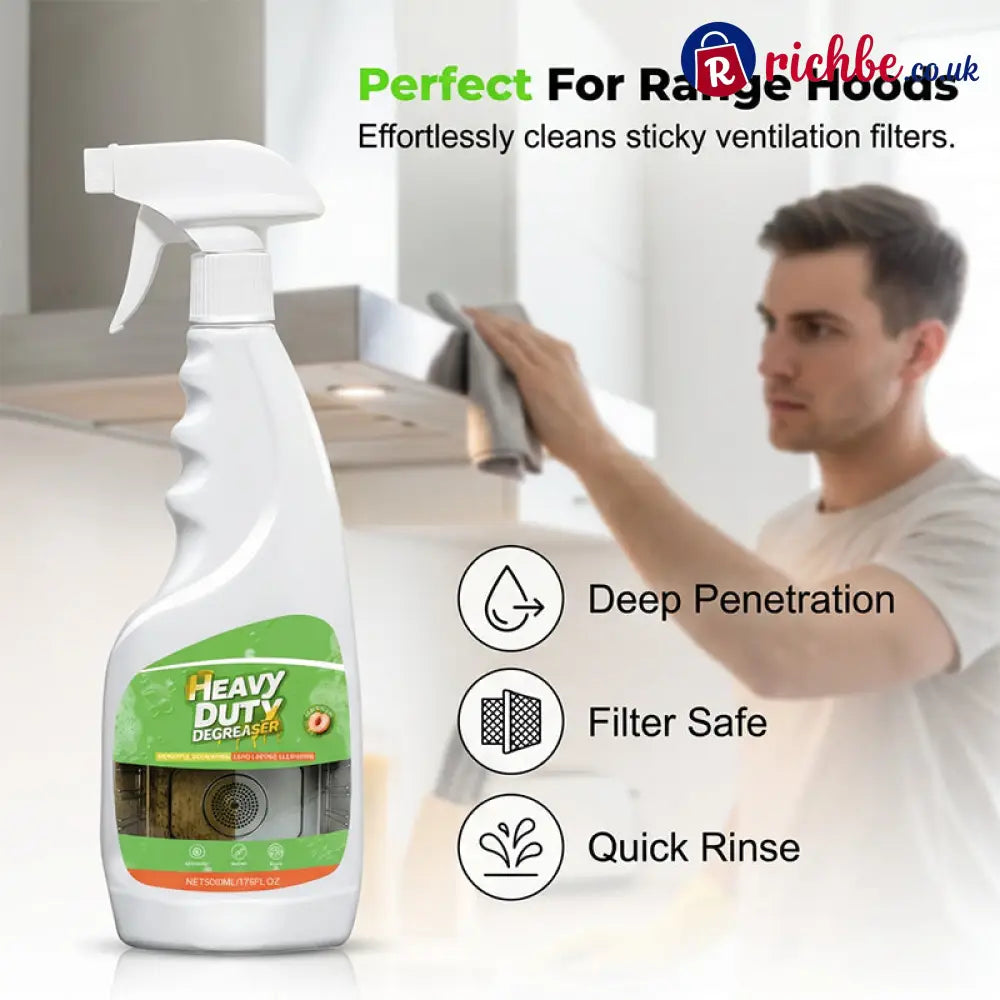 🧼Heavy Duty Kitchen Degreaser Spray - Cleaning & Odor