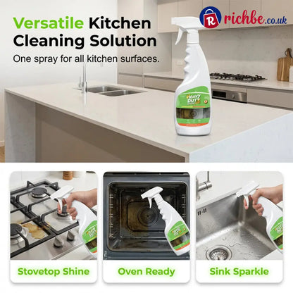 🧼Heavy Duty Kitchen Degreaser Spray - Cleaning & Odor