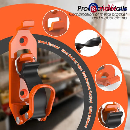 🛠️ Heavy Duty Metal Rubber Shovel Mount Kit