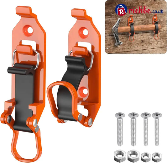 🛠️ Heavy Duty Metal Rubber Shovel Mount Kit