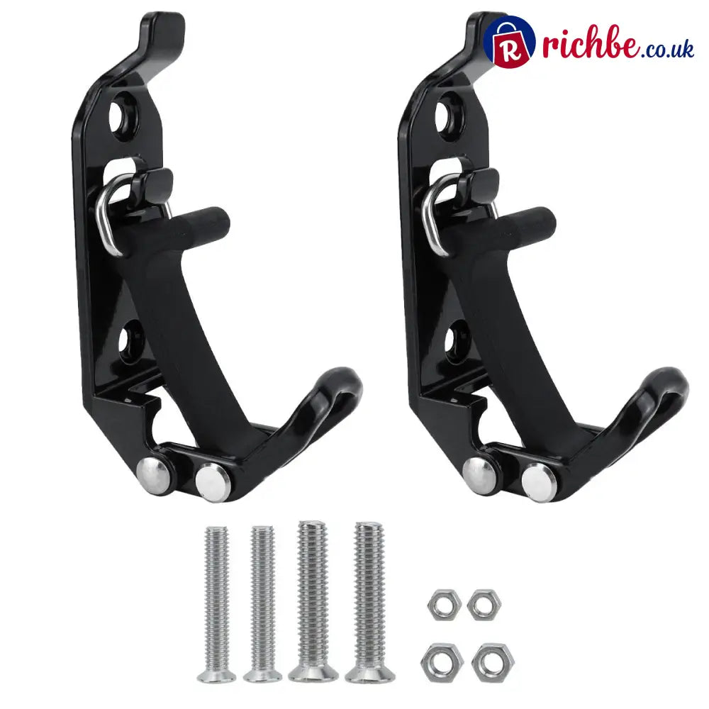 🛠️ Heavy Duty Metal Rubber Shovel Mount Kit - BLACK / 1 PACK(2 PCS)
