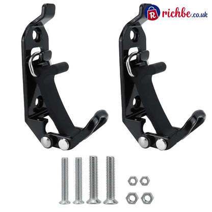 🛠️ Heavy Duty Metal Rubber Shovel Mount Kit - BLACK / 1 PACK(2 PCS)