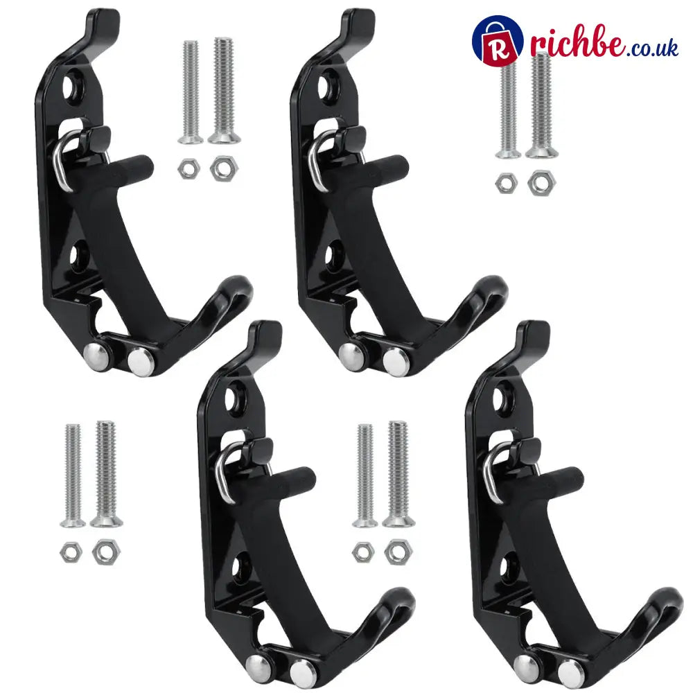 🛠️ Heavy Duty Metal Rubber Shovel Mount Kit - BLACK / 2 PACKS(4 PCS)❤️