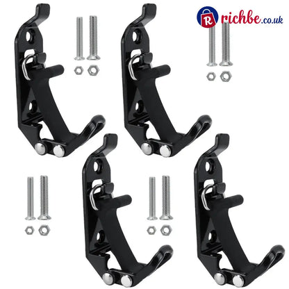🛠️ Heavy Duty Metal Rubber Shovel Mount Kit - BLACK / 2 PACKS(4 PCS)❤️