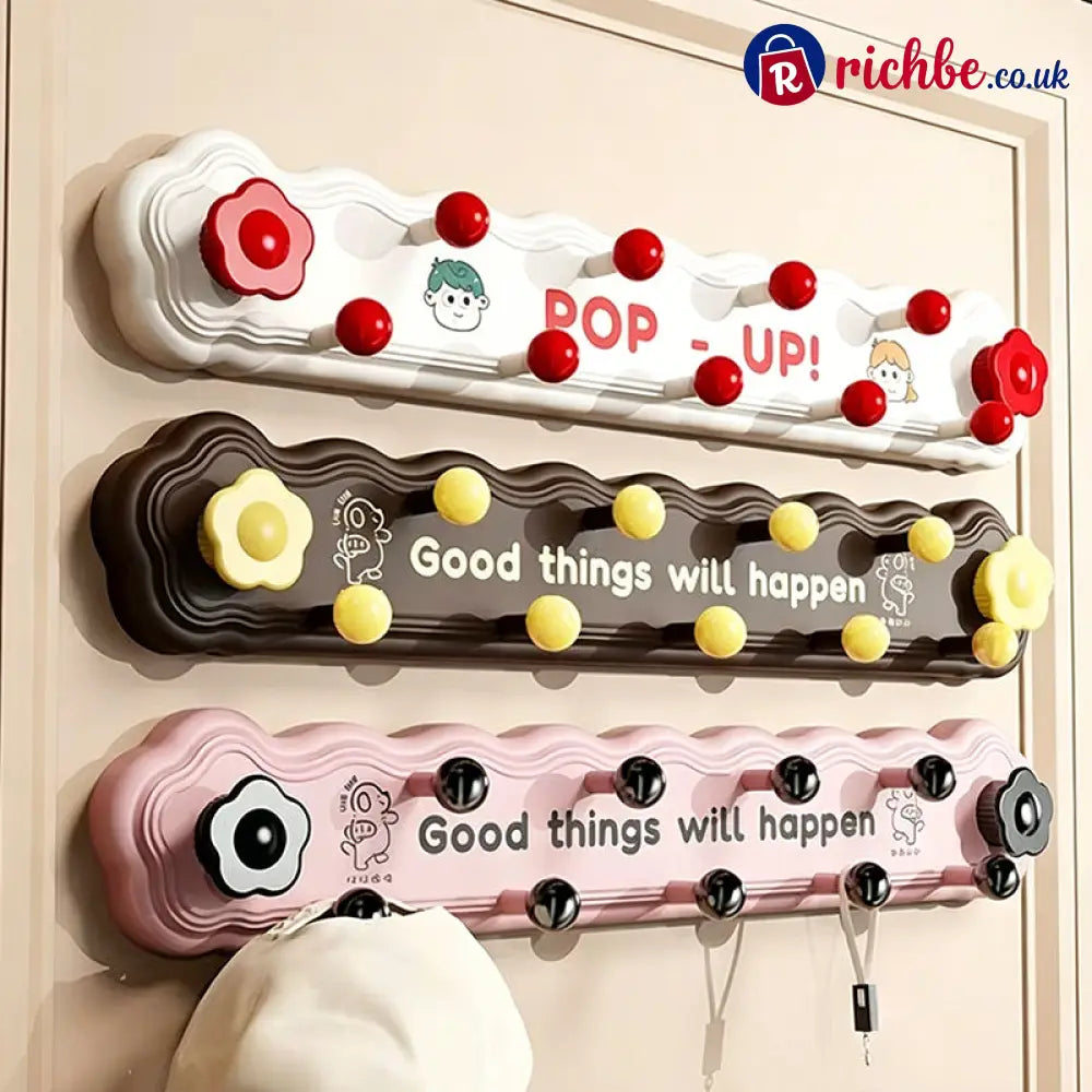Heavy-Duty Suction Cup Hook Rail - brown - Houseware & Kitchen