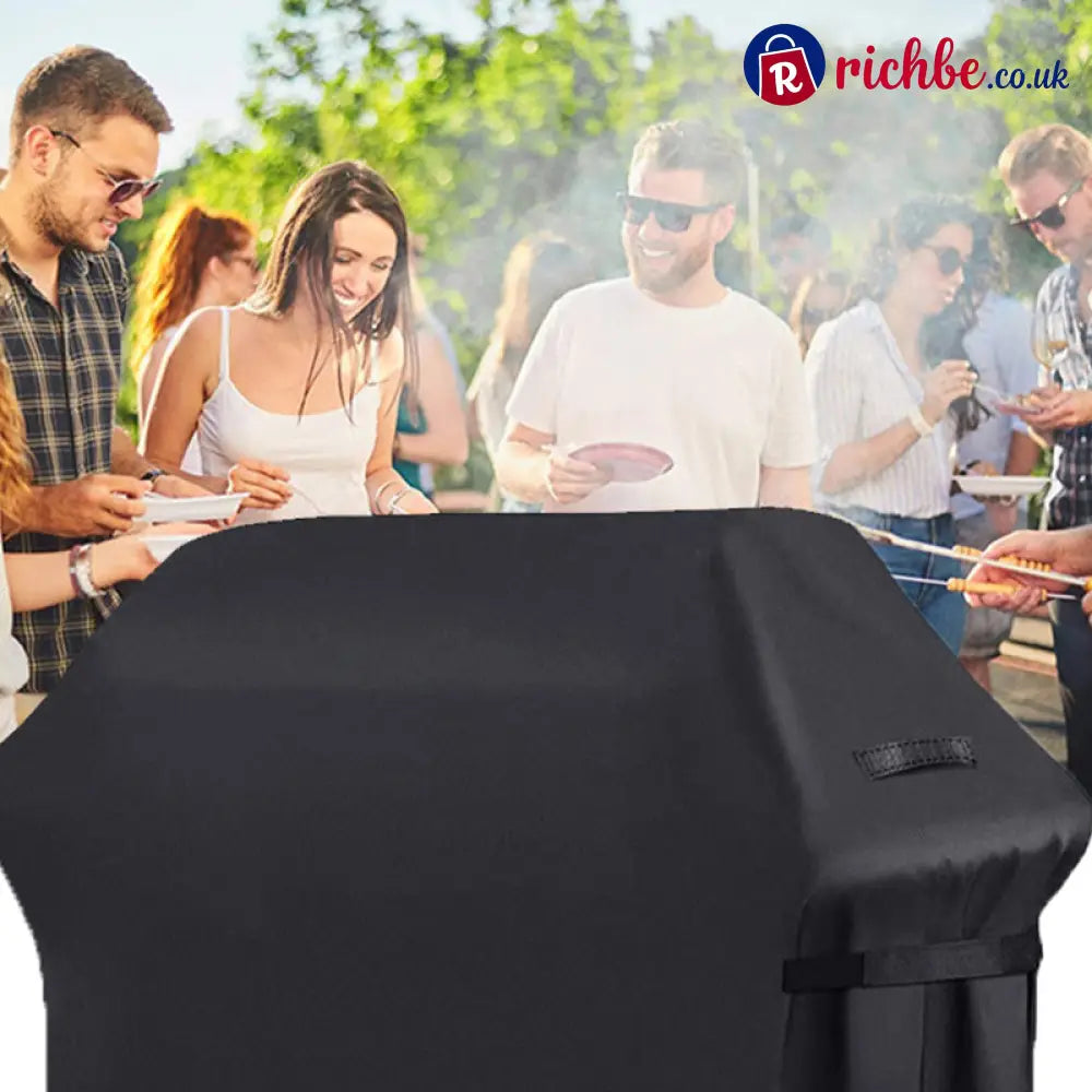 🍖 Heavy-Duty Waterproof BBQ Grill Cover – UV-Resistant Weatherproof & Perfect for Protecting Your Grill Year-Round 🛡️