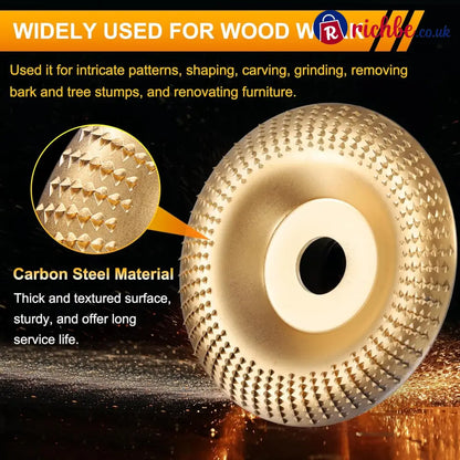 ⚒️Heavy-Duty Wood Carving Disc Set (3PCS)