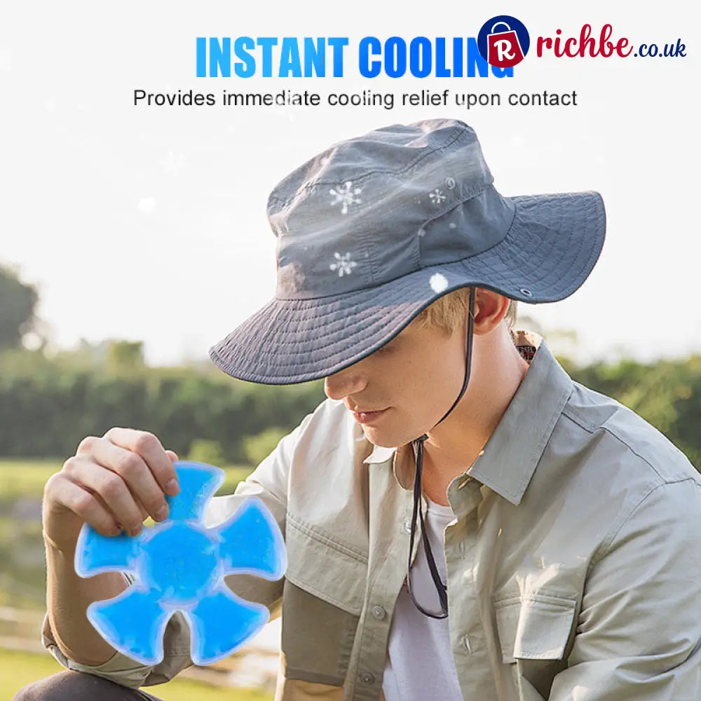 Helmet Cooling Gel Pack for Heat Protection❄️ - Hot Sale