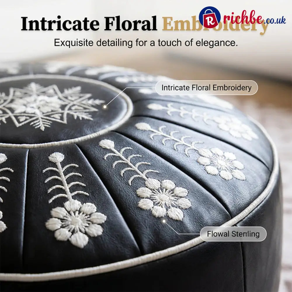 High-end luxury-quality leather Versatile Round Storage Seat - Hot Sale