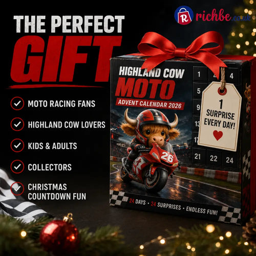 🐮🏍️ HIGHLAND COW MOTO ADVENT CALENDAR 2026
