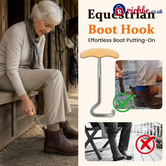 👞 Horse-Shaped Shoe Horn Hook for Easy Wear