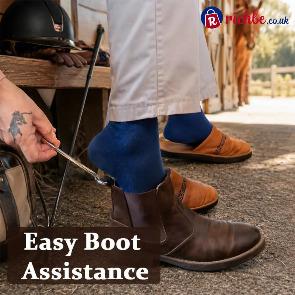 👞 Horse-Shaped Shoe Horn Hook for Easy Wear