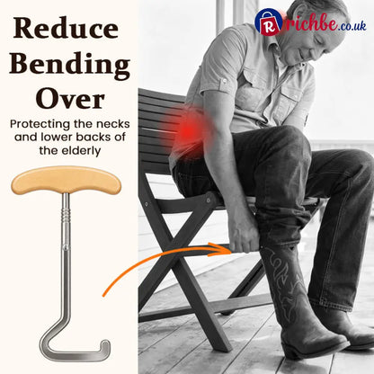 👞 Horse-Shaped Shoe Horn Hook for Easy Wear
