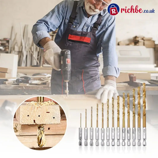 🔥Hot Sale🔧13PCS Multipurpose Drill Bit Set - 13PCS - Tools & Gadgets