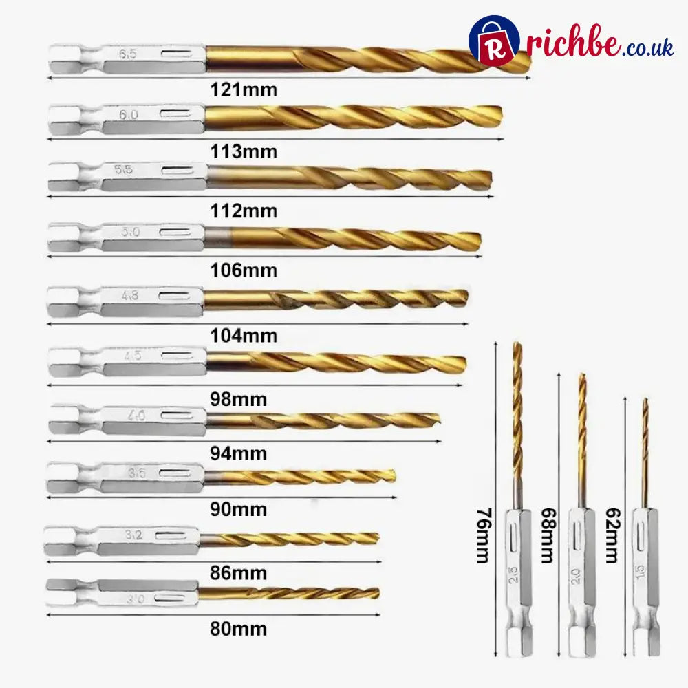 🔥Hot Sale🔧13PCS Multipurpose Drill Bit Set - 13PCS - Tools & Gadgets
