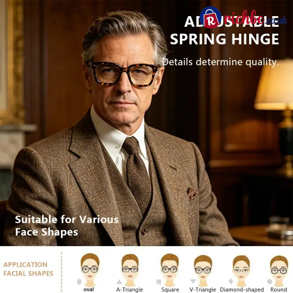 🔥Hot Sale-✨👓3 Pack Tortoiseshell Reading Glasses – Blue Light Blocking Oversized Square Readers