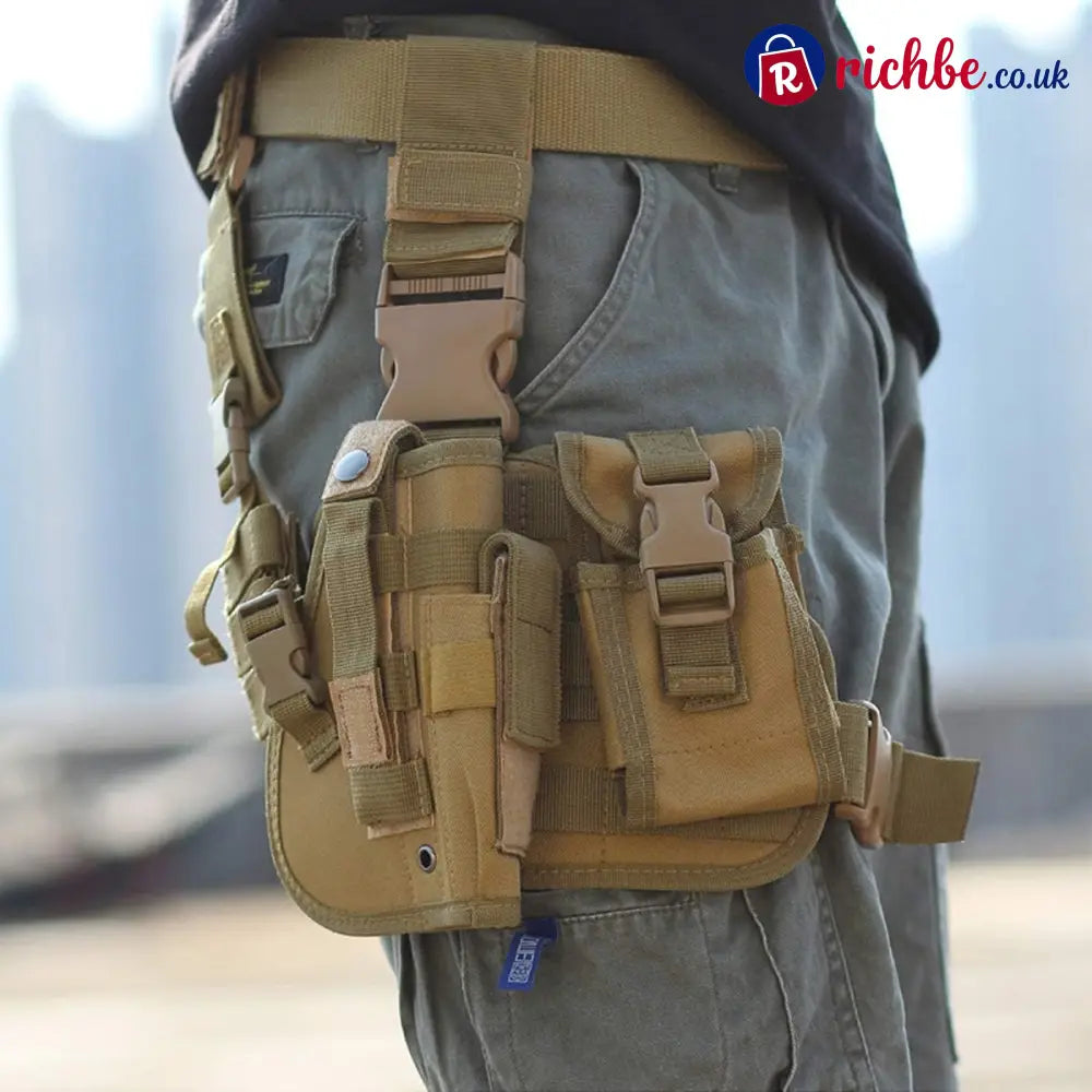 Hot Sale 40% OFF🔥Tactical Adjustable Thigh Holster for Right-Handed Users