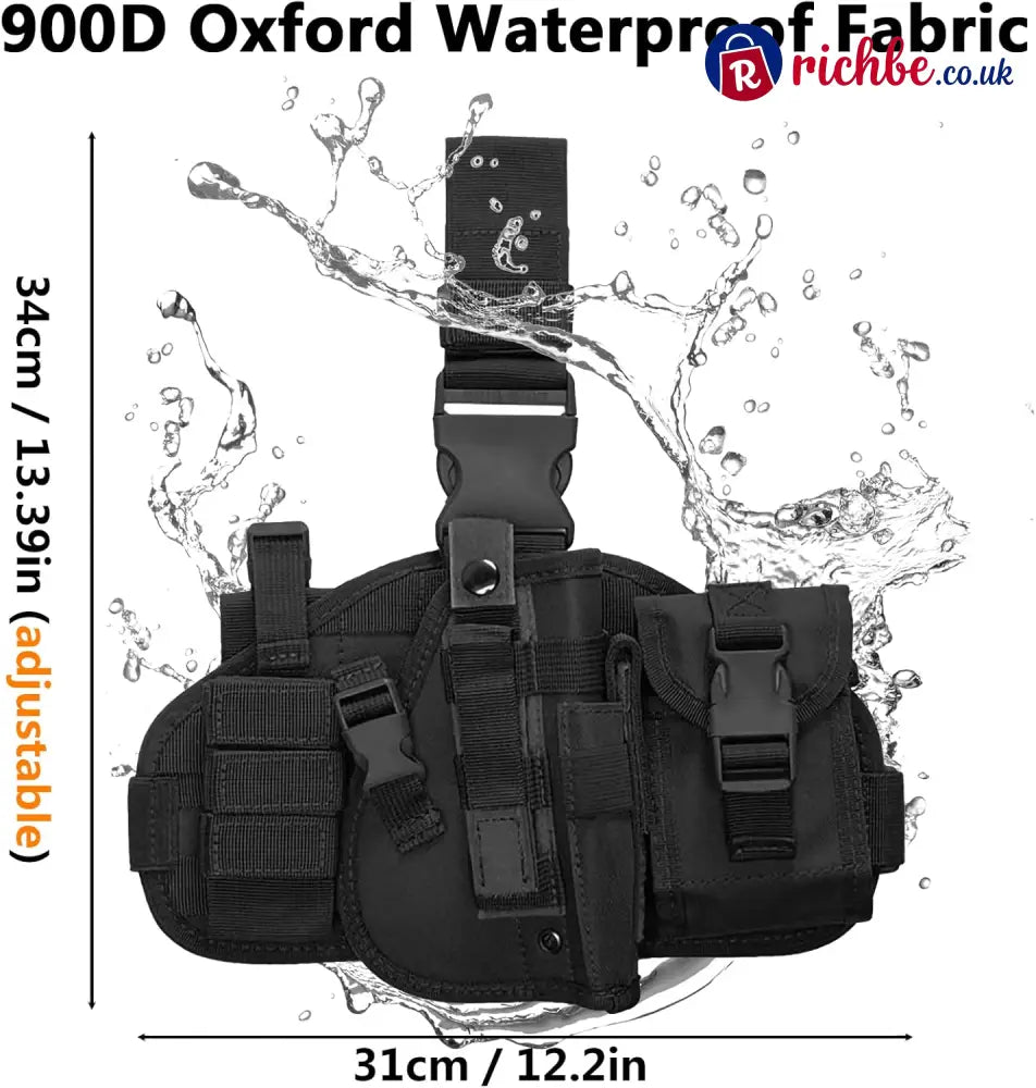 Hot Sale 40% OFF🔥Tactical Adjustable Thigh Holster for Right-Handed Users