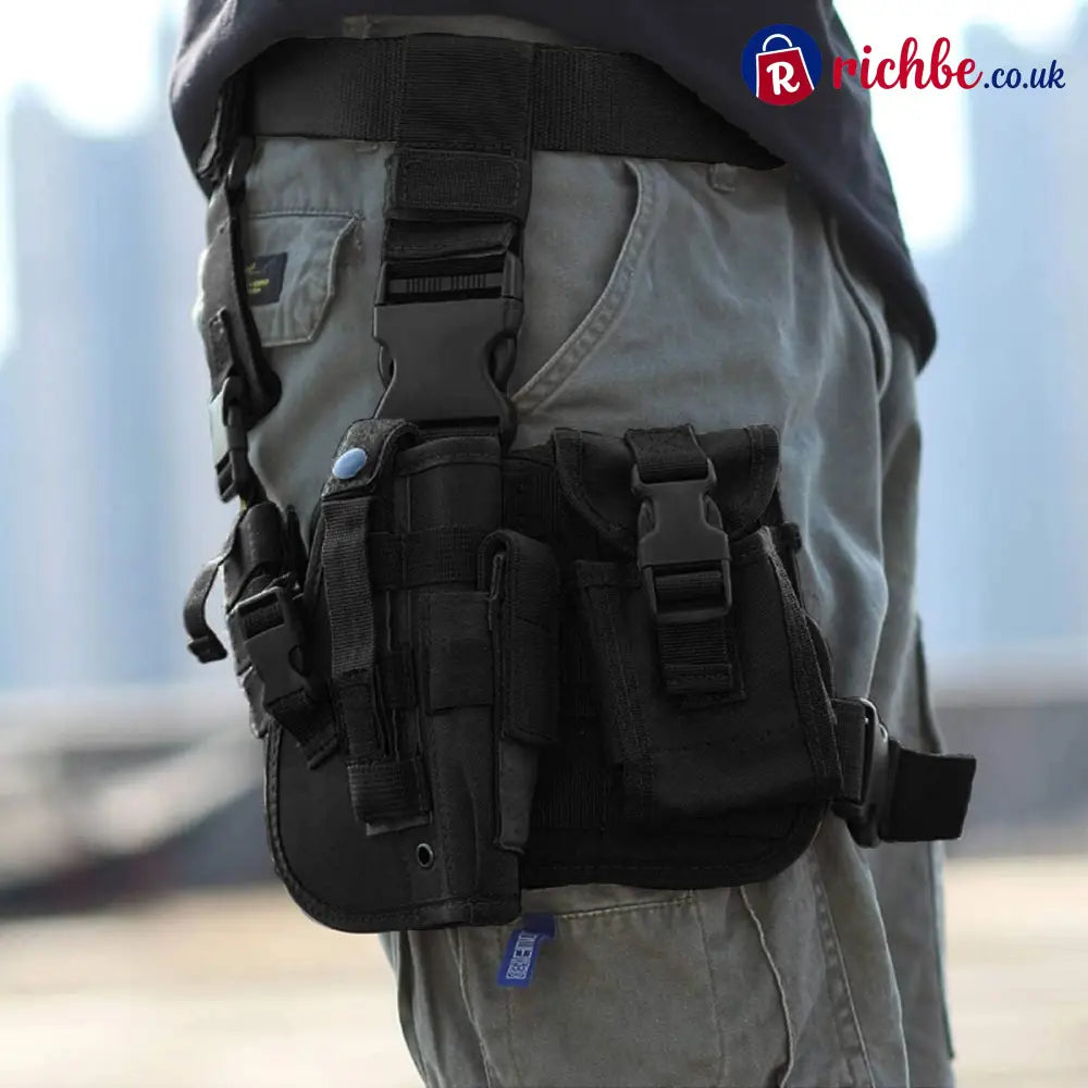 Hot Sale 40% OFF🔥Tactical Adjustable Thigh Holster for Right-Handed Users