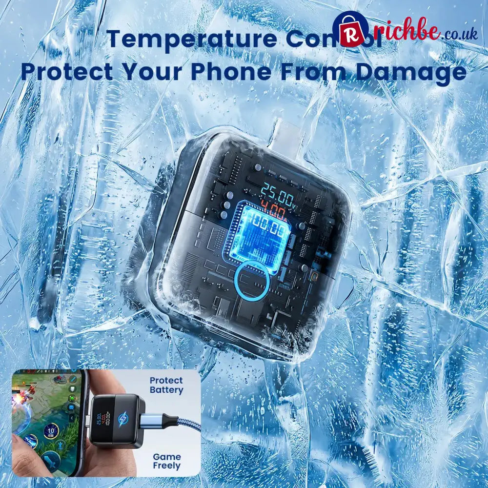🔥HOT SALE 49% OFF🔋🔌140W Type-C Physical-Disconnect Battery Guard – Smart Auto Power Cut-Off ⚡📱