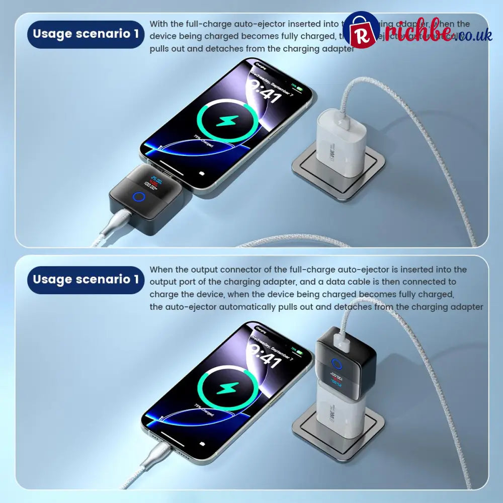 🔥HOT SALE 49% OFF🔋🔌140W Type-C Physical-Disconnect Battery Guard – Smart Auto Power Cut-Off ⚡📱