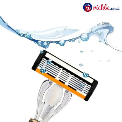 Hot Sale 49% OFF 🔥24Pcs Men’s Razor Blade Replacement with Handle