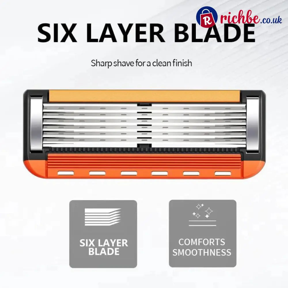 Hot Sale 49% OFF 🔥24Pcs Men’s Razor Blade Replacement with Handle