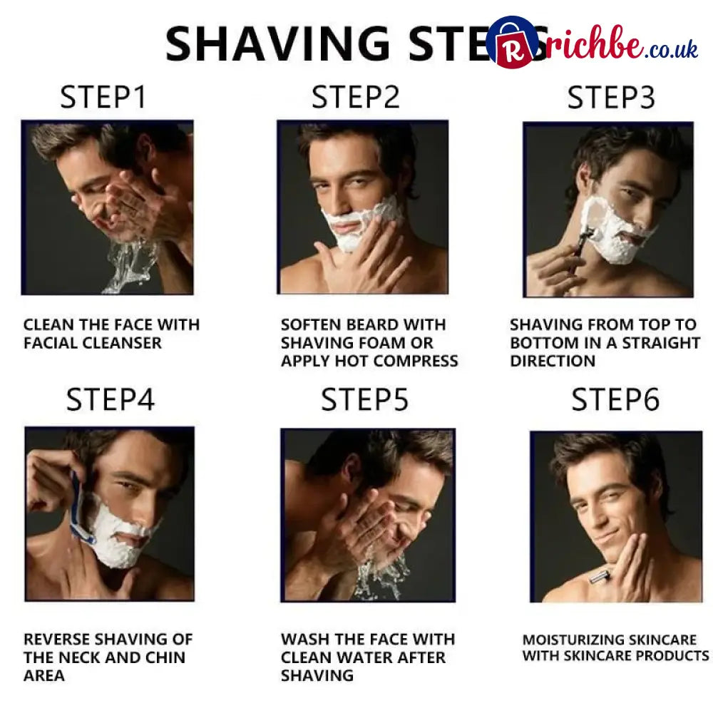 Hot Sale 49% OFF 🔥24Pcs Men’s Razor Blade Replacement with Handle