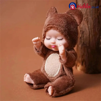 💕HOT SALE 49% OFF🧸Mini Reborn Baby Dolls Lifelike Realistic Baby Dolls👼🎁 - Bear - Hot products