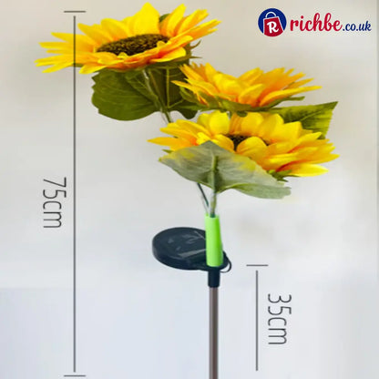 🔥Hot Sale 49% OFF🌞Solar LED Sunflower Garden Lights