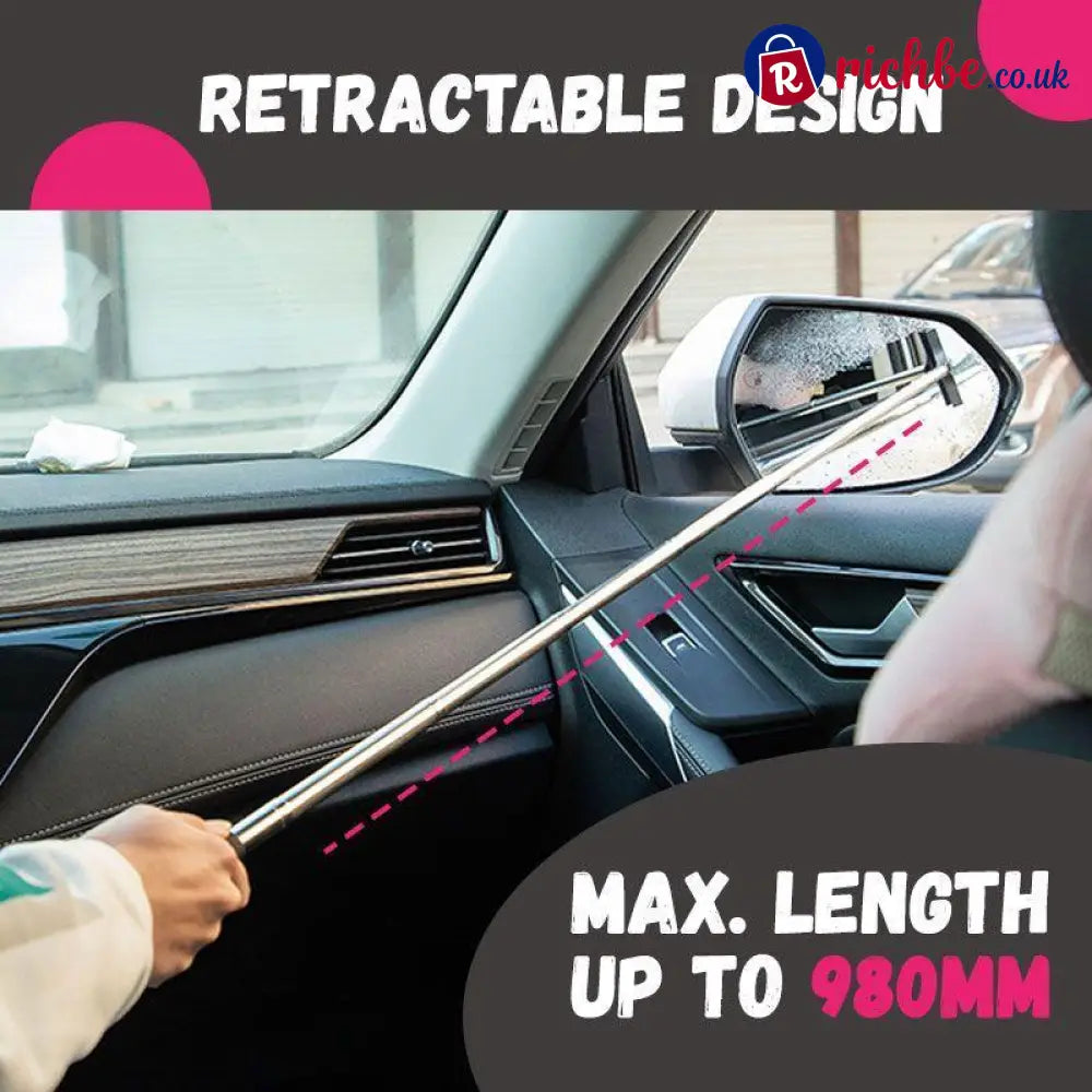 🔥Hot Sale🏆Retractable Rear-view Mirror Wiper - Car Accessories